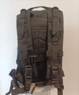 Mochila Táctica Molle Negra