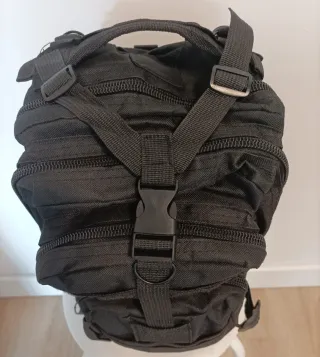 Mochila Táctica Molle Negra