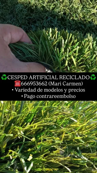 Césped Artificial Reciclado