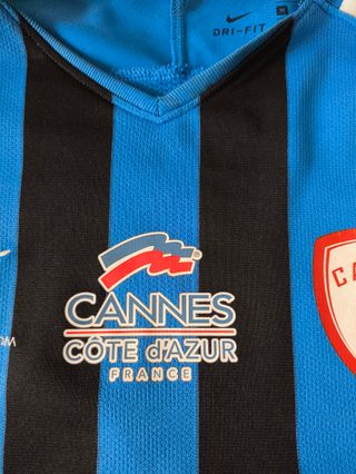 Maglia Calcio Cannes #9 Cote d'Azur Nike