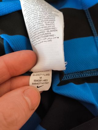 Maglia Calcio Cannes #9 Cote d'Azur Nike