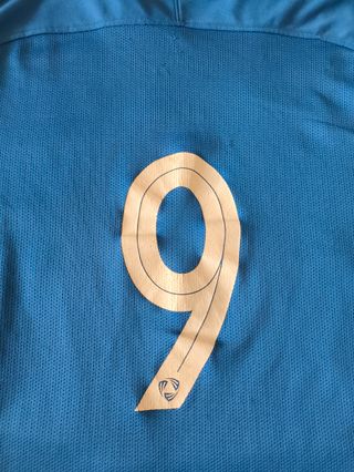 Maglia Calcio Cannes #9 Cote d'Azur Nike