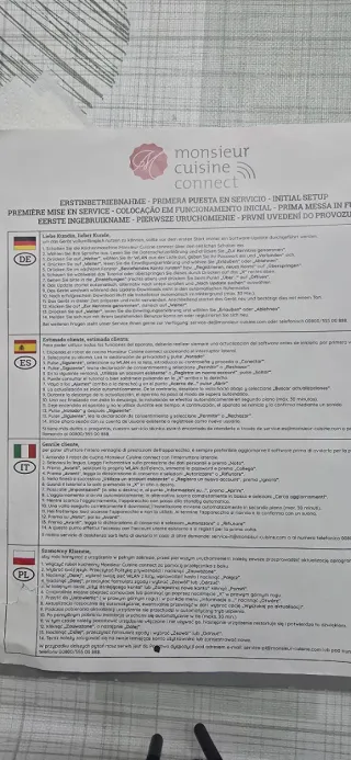 Robot de cocina Monsieur Cuisine Connect