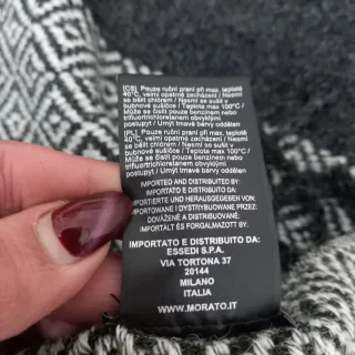 Sciarpa Antony Morato Uomo Grigio Nero