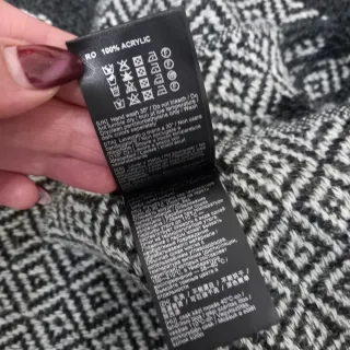 Sciarpa Antony Morato Uomo Grigio Nero