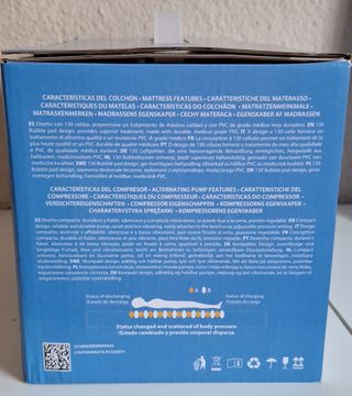 Colchón Antiescaras MOBICLINIC MOBI 1 + Compresor