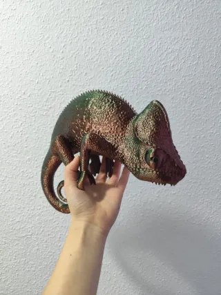 Figura Camaleón 3D