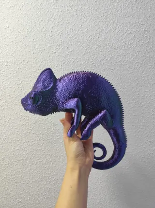 Figura Camaleón 3D