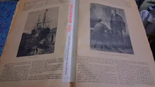 Libro Antiguo 20000 Leguas Viaje 1884