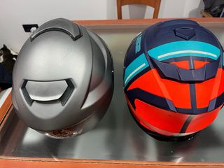 2 Cascos Moto Shoei y LS2