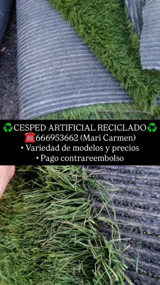 Césped Artificial Reciclado