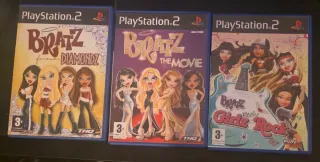 Confezione 3 Giochi Bratz PS2