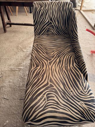 Sofá Chester Tapizado Cebra