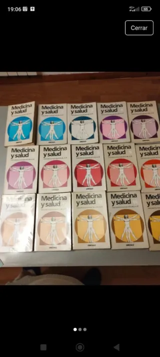 Lote 15 libros medicina y salud año 1988
