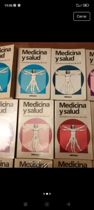 Lote 15 libros medicina y salud año 1988