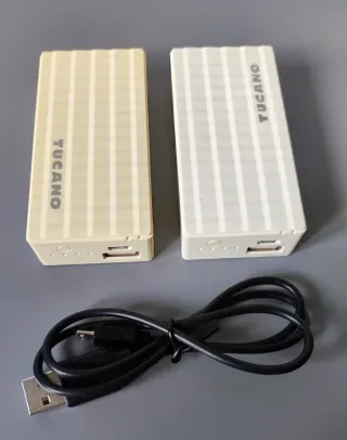 2 Power Bank Tucano 4400mAh