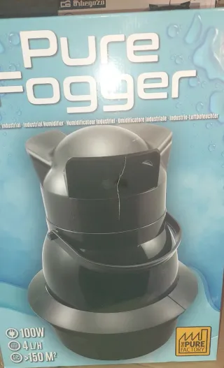 Humidificador Pure Fogger Negro