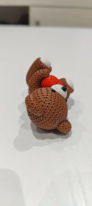 Osito San Valentín Crochet Impresora 3D