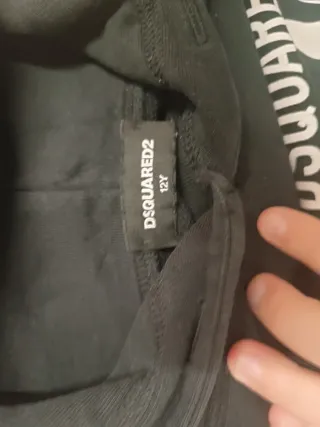 Felpa Dsquared2 ICON nera