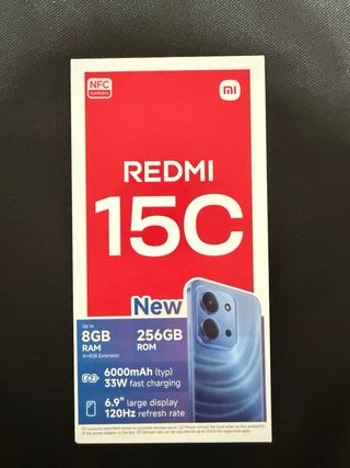 Xiaomi Redmi 15C 4+256GB Nero