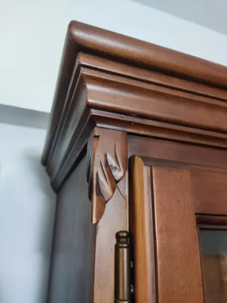 Alacena rústica madera 2 módulos. Recoger,no envío