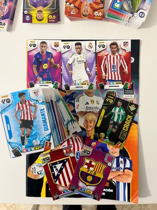 Lote 250 cromos adrenalyn xl 25/26 sin repetir