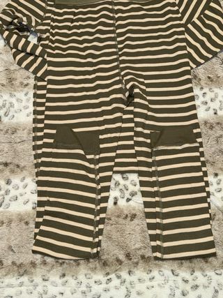 Ropa interior térmica infantil a rayas 11-12 años