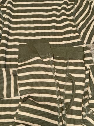 Ropa interior térmica infantil a rayas 11-12 años