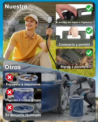 Ducha Portátil Camping Spopal 5 Galones