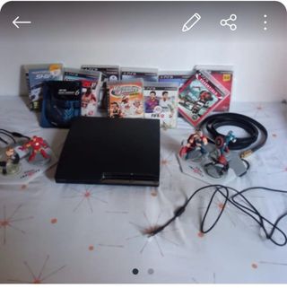 Console PS3 + 7 Giochi + Figure