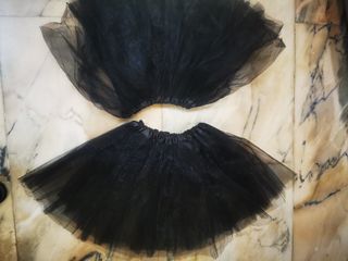 Falda Tul Negra Adulto