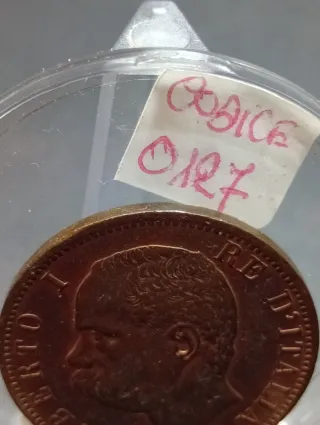 10 Centesimi 1894 Umberto I in Rame Rosso.