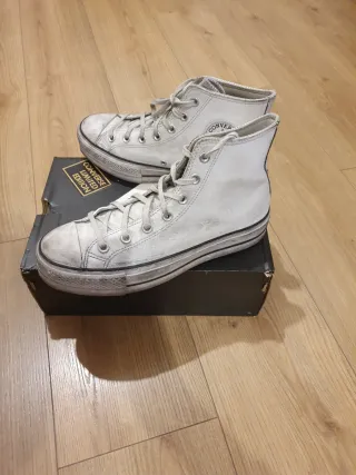 CONVERSE LIMITED EDITION Plataforma Blancas