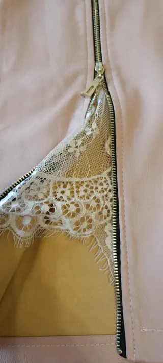 Coordinato Blusa Tropical & Gonna Ecopelle