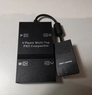 Mandos y Multitap PS2 (4 Jugadores)