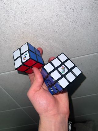 2 Cubos Rubik 3x3 y 2x2