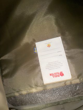 Mochila Fjallraven Kanken Verde y Rojo