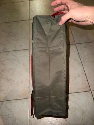 Mochila Fjallraven Kanken Verde y Rojo