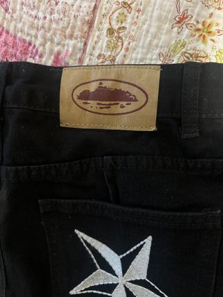 Jeans Corteiz neri taglia 40 nuovi