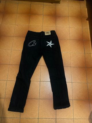 Jeans Corteiz neri taglia 40 nuovi