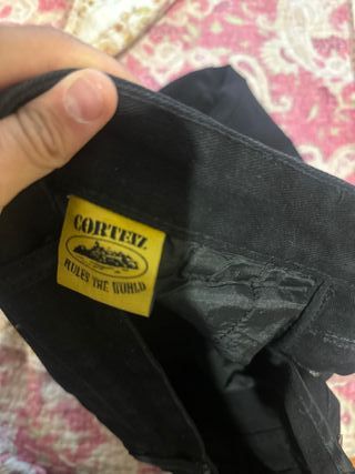 Jeans Corteiz neri taglia 40 nuovi