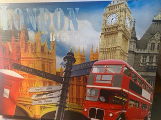 2 Cuadros Decorativos Londres