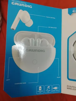 Auricolari Bluetooth Grundig Bianchi