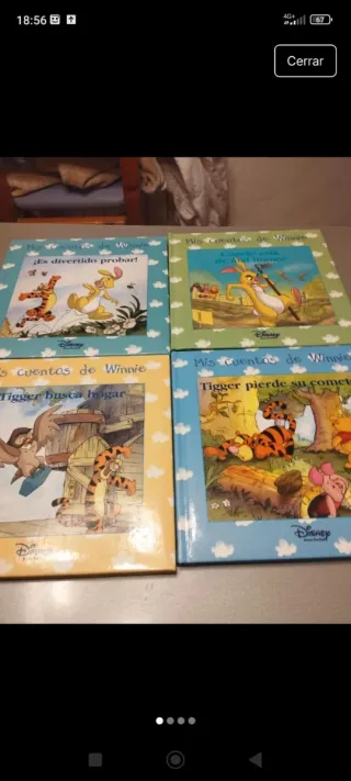 Lote 4 libros Whinnie por tapa dura