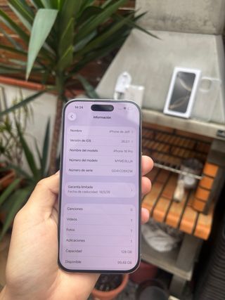 iPhone 16 Pro - NUEVO - Garantía Apple - 100%