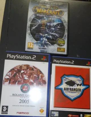 Lote Juegos PS2: wolfcraft, Air Ranger, Roland Gar