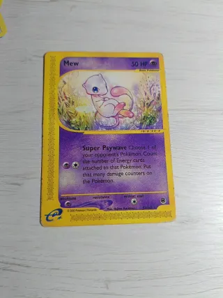 Carta Pokémon Mew Brillante