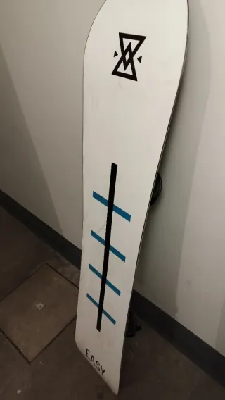 Tabla Snowboard con Fijaciones