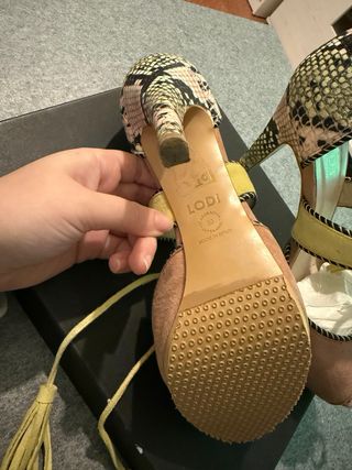 Sandalias LODI tacón alto Talla 39