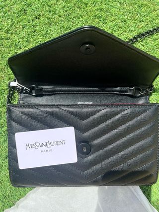 Bolso Yves Saint Laurent Negro